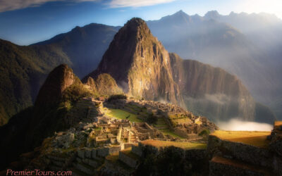 Sunrise over Machu Picchu