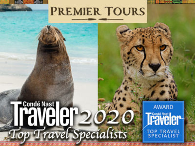 Allie Almario and Julian Harrison of Premier Tours on Condé Nast's 2020 Top Travel Specialists list